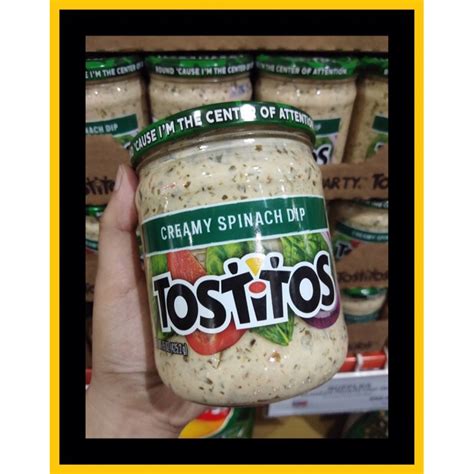 TOSTITOS Creamy Spinach Dip 15oz 425 2gram Shopee Philippines