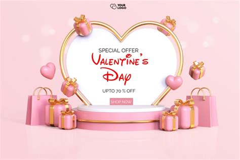 Valentines Day Sales Poster Template Postermywall