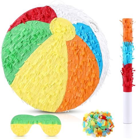 Amazon Small Beach Ball Pi Ata Beach Theme Party Decorations