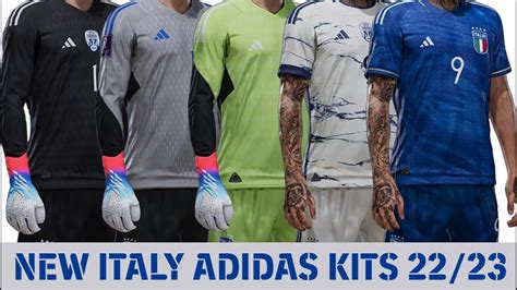 PES 2021 NEW ITALY ADIDAS NEW KITS 23 24 YouTube