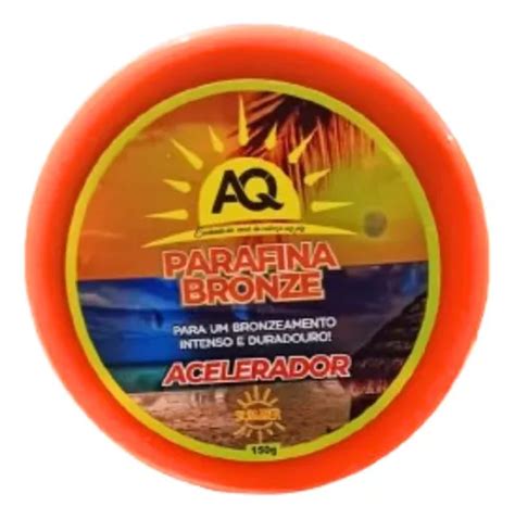 Parafina Bronze Acelerador Bronzeamento 150gr Parcelamento Sem Juros