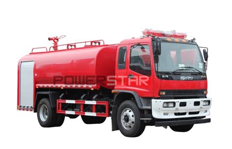 Custom Made Isuzu Fvr Water Tanker Fire Trucks Fire Fighting Vehicles