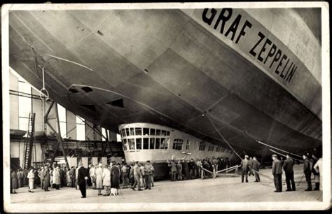 Ansichtskarte Postkarte Graf Zeppelin Luftschiff Akpool De