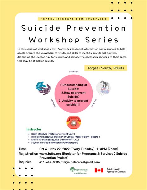 Suicide Prevention Project - For You Telecare Family Service