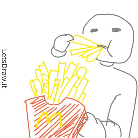 How To Draw French Fries Rxptddrgy Png LetsDrawIt