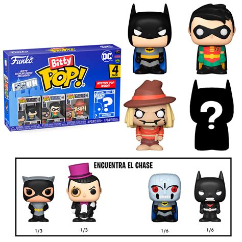 Funko Bitty Pop Batman Dc Comics 4 Pack