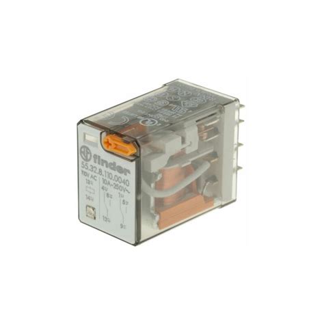 Relais De Puissance Finder 55 Series 2 RT Bobine 110V C A Enfichable