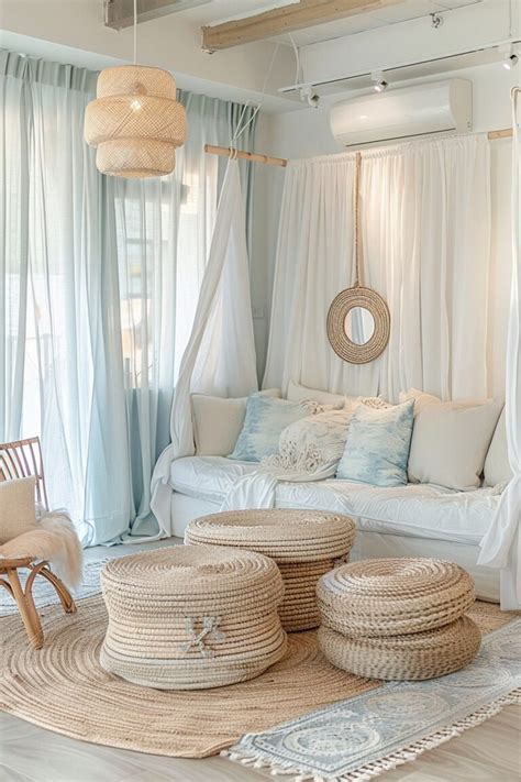 29 Light Blue Boho Bedrooms