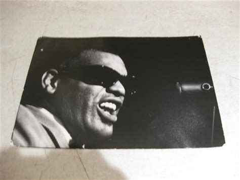 Ray Charles At Microphone By Bill Ray On Artnet