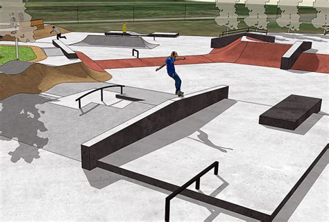 Skatepark Drawing At Paintingvalley Explore Collection Of