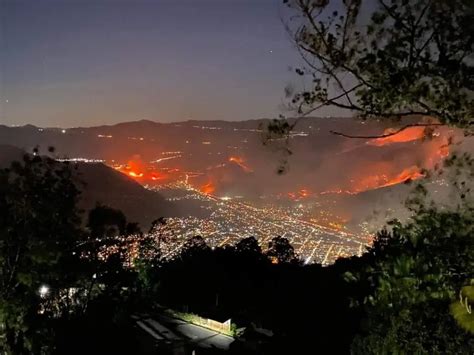 Se Registra Incendio Forestal De Grandes Dimensiones En Veracruz