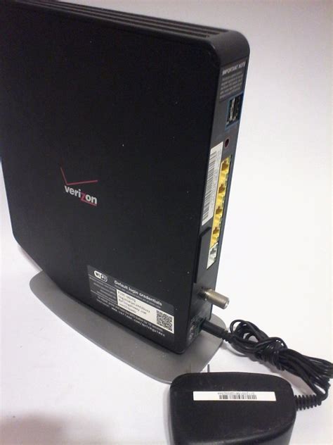 Verizon fios modem - rdlery
