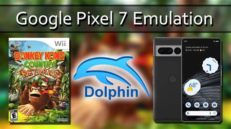 Donkey Kong Country Returns On Google Pixel 7 Dolphin Emulator