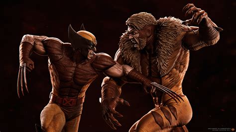 Wolverine Vs Sabretooth Wallpapers Wallpaper Cave