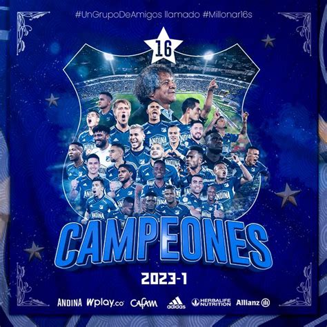 Millonarios campeón Liga BetPlay 2023 I épico triunfo sobre Nacional