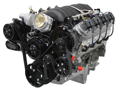 Ls3 Crate Engine By Blueprint Engines New 376 Ci Ls Fuel Injected 530hp Retrofit Engine W Black