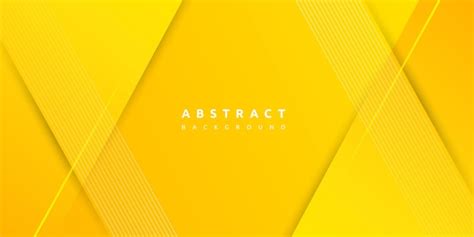 Premium Vector | Yellow geometric background