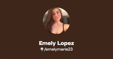 Emely Lopez Instagram Tiktok Linktree