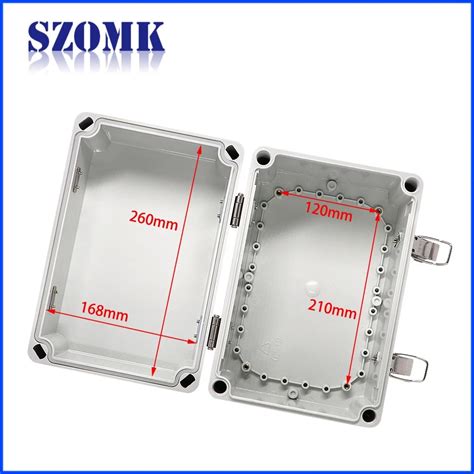 Szomk Plastic Waterproof Enclosure For Electronics Pcb Outdoor Ip