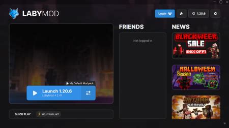 LabyMod Client - Лаунчер для Майнкрафт