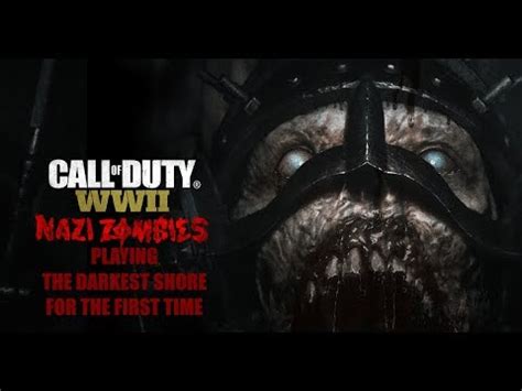 Playing Call Of Duty Wwii Zombies The Darkest Shore For The First Time