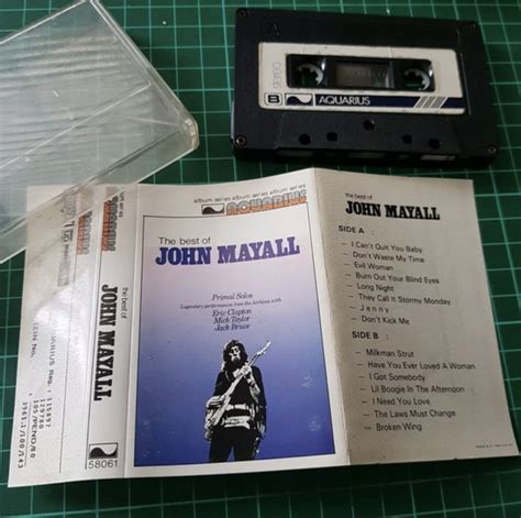 Jual John Mayall The Best Of Kaset Tape Pita Aquarius Eric Clapton Jack