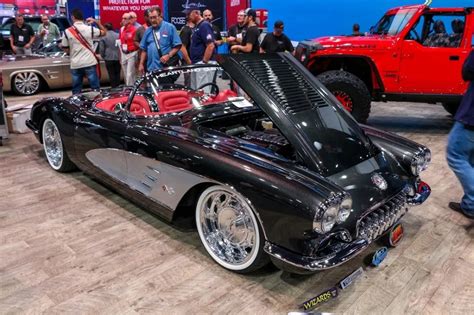 Stunning Restomod C1 Corvette Has The Prettiest Paint At Sema