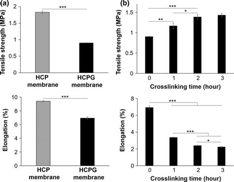 Tensile Strength Stress At Maximum Load And Elongation Strain At