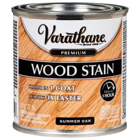 Varathane 8 Oz Summer Oak Premium Fast Dry Interior Wood Stain 4 Pack