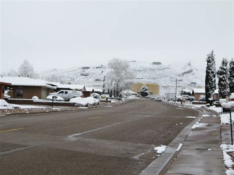 Carlas Blog Four Inches Of Snow In Alamogordo New Mexico