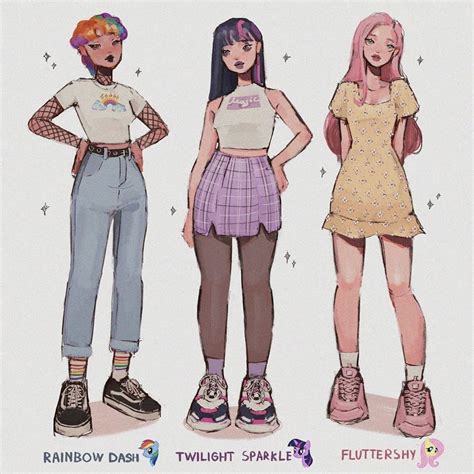 Aesthetic Drawings Of Outfits