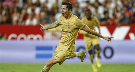 Fc Barcelone Real Madrid Nouveau Record Pour Lewandowski Xavi En