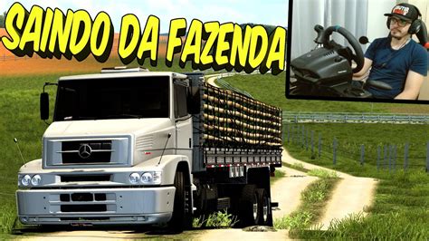 SAINDO DA FAZENDA CARREGADO DE COCO NO MB 1620 MAPA ELDORADO ETS 2