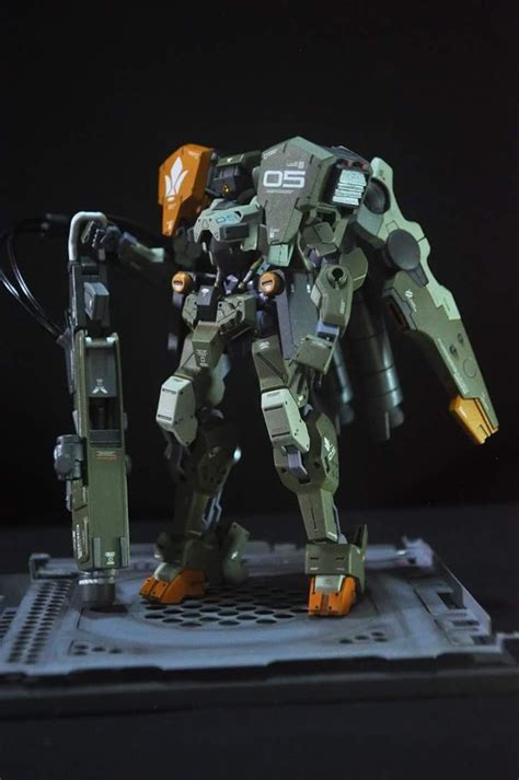 Hg IO Frame Shiden Custom By GBx08 Gundam Iron Blooded Orphans