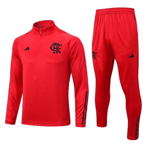 Agasalho Flamengo Treino Adidas Masculina Vermelho R