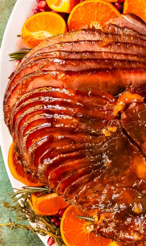 Orange Glazed Ham Perfectly Sweet And Citrusy Ham Glaze No Spoon