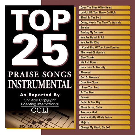 ‎Top 25 Praise Songs: Instrumental by Maranatha! Instrumental on Apple Music