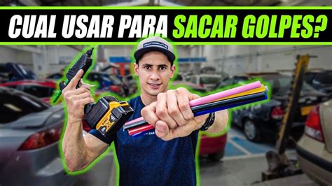 TIPOS DE SILICONA PARA REPARAR GOLPES SIN PINTAR AUTOELITE YouTube