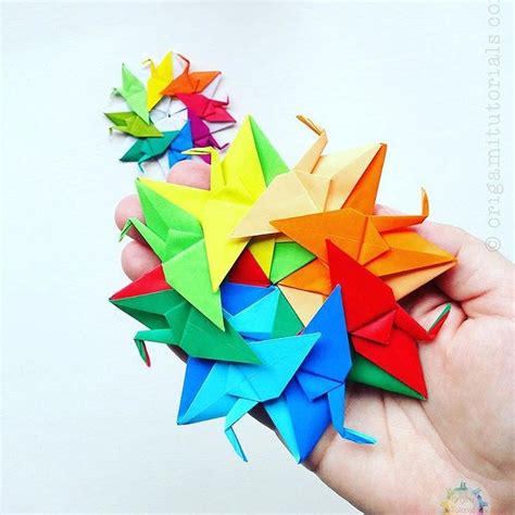 Origami Crane Wreath Nr Design Francis Ow Folded By Origamifolidng