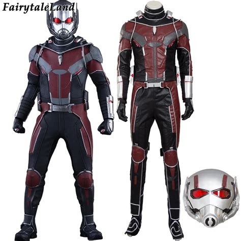 Ant Man Cosplay Costume Adult Captain America Civil War Superhero Ant