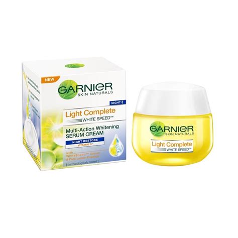 Jual Garnier Light Complete White Speed Multi Action Whitening Night