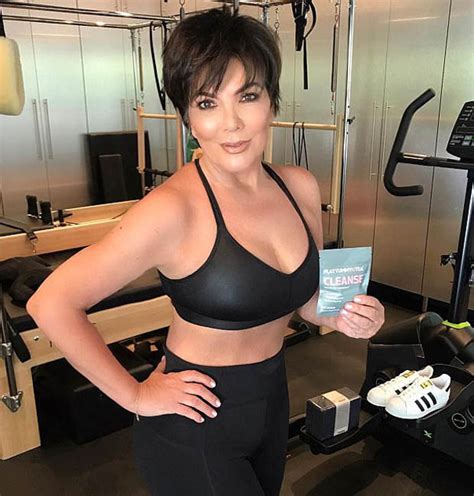 Kris Jenner Instagram Kim Kardashian Mum Flashes Underwear Daily Star