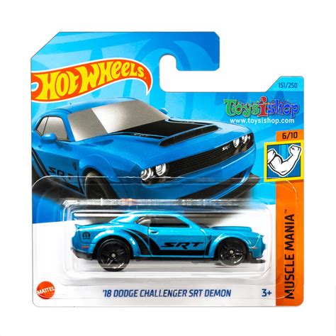 Hot Wheels Dodge Challenger Srt Demon Muscle Mania