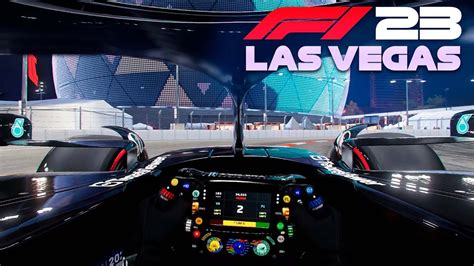 ASÍ ES EL NUEVO CIRCUITO DE LAS VEGAS EN F1 23 YouTube