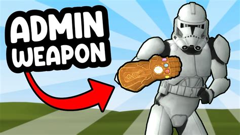 This Admin Weapon Is Literally Insane Gmod Star Wars Rp Admin