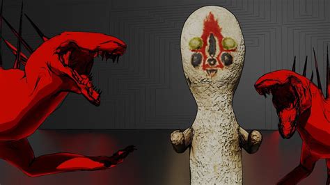 Scp 173 Vs Scp 939 Fight Animation Youtube
