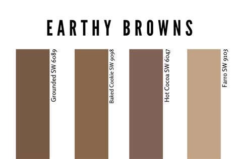 Sherwinwilliams Brown Color Chart Stucco Paint Colors Sherwin Williams