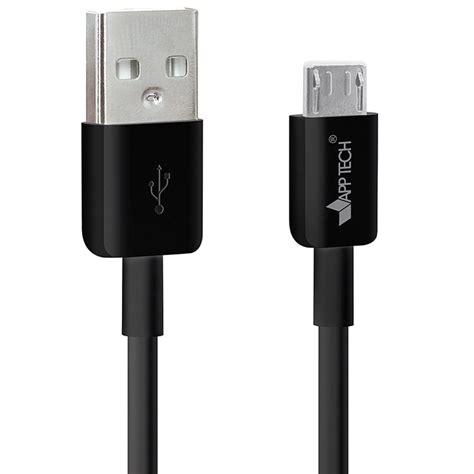 Cabo Usb Para Micro Usb M Preto App Tech Pt Un Smartphones