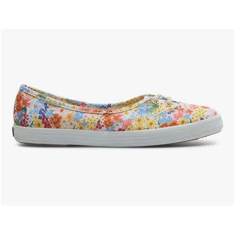 Keds Keds X Rifle Paper Co The Mini Margaux Slip On Sneaker In Blue Lyst