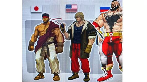 Street Fighter Vazamento Entrega Lutadores Do Game Novo Visual